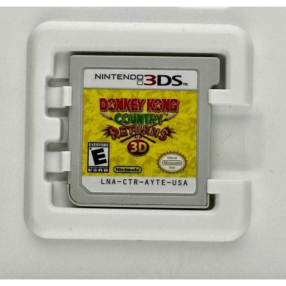 Donkey Kong Country Returns Nintendo 3DS 2013 CIB Complete - Picture 5 of 5